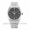 Unisex Rolex Air-king 5500 34 MM Case Automatic Movement Grey Dial