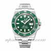 Mens Rolex Submariner 116610 Lv 40 MM Case Automatic Movement Green Dial