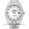 Ladies Rolex Datejust 116244 36 MM Case Automatic Movement Mother of Pearl – White Diamond Dial