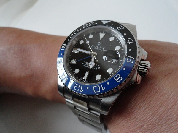 Rolex GMT Master II Blue Bezel replica watch