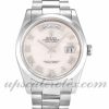 Mens Rolex Day-Date 118209 36 MM Case Automatic Movement Mother of Pearl - White Dial
