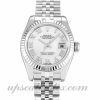 Ladies Rolex Datejust Lady 179174 26 MM Case Automatic Movement Mother of Pearl - White Dial