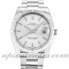 Unisex Rolex Oyster Perpetual Date 115210 34 MM Case Automatic Movement Silver Dial