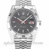 Mens Rolex Turn-O-Graph 116264 36 MM Case Automatic Movement Grey Dial