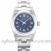 Ladies Rolex Lady Oyster Perpetual 76080 24 MM Case Automatic Movement Blue Quarter Dial