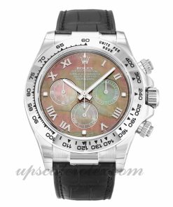 Mens Rolex Daytona 116519 40 MM Case Automatic Movement Mother of Pearl - Black Dial