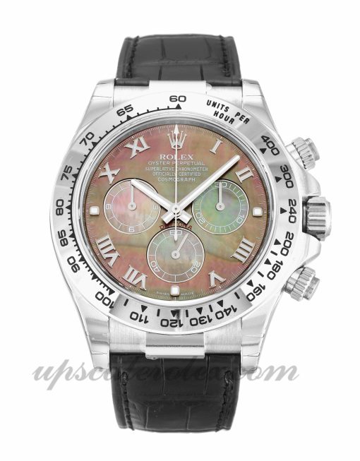 Mens Rolex Daytona 116519 40 MM Case Automatic Movement Mother of Pearl - Black Dial