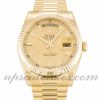 Mens Rolex Day-Date 118238 36 MM Case Automatic Movement Champagne Dial