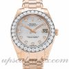 Ladies Rolex Pearlmaster 81285 36 MM Case Automatic Movement Mother of Pearl – White Diamond Dial