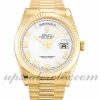 Mens Rolex Day-Date 118238 36 MM Case Automatic Movement White Dial