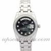 Mens Rolex Day-Date 118346 36 MM Case Automatic Movement Black Dial