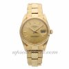 Mens Rolex Oyster Perpetual Date 15037 34mm Case Mechanical (Automatic) Movement Champagne Dial