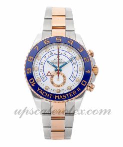 Mens Rolex Yacht-master Ii 116681 44mm Case Mechanical (Automatic) Movement White Dial