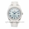 Mens Rolex Day-date Ii 218206 41mm Case Mechanical (Automatic) Movement Blue Dial