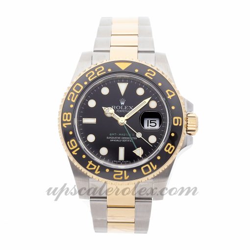 Mens Rolex Gmt Master Ii 116713 40mm Case Mechanical (Automatic) Movement Black Dial