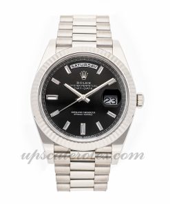 Mens Rolex Day-date 40 228239 40mm Case Mechanical (Automatic) Movement Black Dial