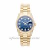 Mens Rolex Day-date 118338 36mm Case Mechanical (Automatic) Movement Blue Dial