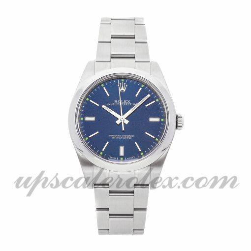 Mens Rolex Oyster Perpetual 114300 39mm Case Mechanical (Automatic) Movement Blue Dial