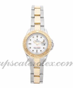 Ladies Rolex Yacht-master 169623 29mm Case Mechanical (Automatic) Movement White Dial