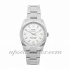 Rolex Ladies Air-king 114200 Mechanical (Automatic) Movement 34mm Case Silver Dial