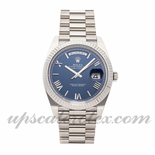 Mens Rolex Day-date 40 228239 40mm Case Mechanical (Automatic) Movement Blue Dial