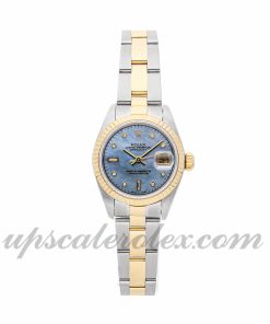 Ladies Rolex Datejust 79173 26mm Case Mechanical (Automatic) Movement Blue Dial