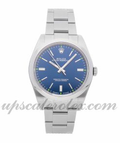 Mens Rolex Oyster Perpetual 114300 39mm Case Mechanical (Automatic) Movement Blue Dial
