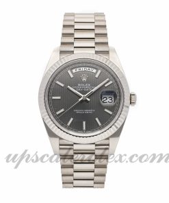 Mens Rolex Day-date 40 228239 40mm Case Mechanical (Automatic) Movement Rhodium Dial