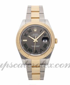 Mens Rolex Datejust Ii 116333 41mm Case Mechanical (Automatic) Movement Slate Gray Dial