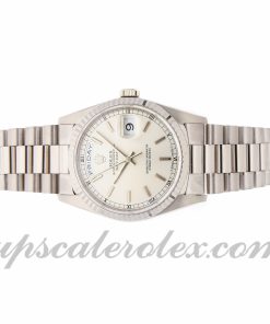 Fake Watches For Sale Rolex Day-date 18239 36mm Silver Dial