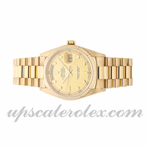Replica Watches Reddit Rolex Day-date 18038 36mm Champagne Dial