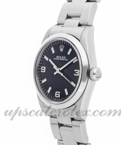 Replica Rolex Watches Rolex Oyster Perpetual 77080 31mm Black Dial
