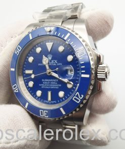 Rolex Submariner 116619 Blue W 40mm Men's White Gold Automatic Watch