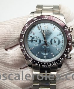 Rolex Daytona 116506 Mens Automatic 950 Light Blue Platinum Watch