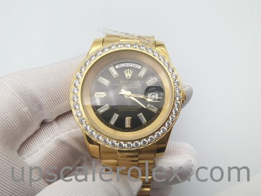 Rolex Day-Date 228348RBR 40 mm 18k Gold With Diamonds Automatic