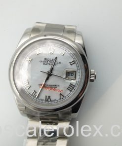Rolex Datejust 16200 Silver Dial 36 mm Stainless Steel Automatic Watch