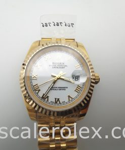 Rolex Datejust 126333 Mens 41 mm White Stainless Steel Automatic watch