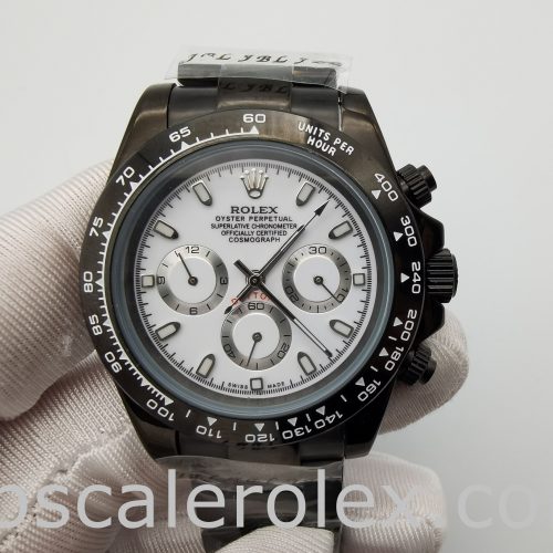 Rolex Daytona 116500 Mens 40mm Steel Automatic White Dial Watch