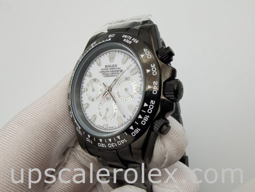 Rolex Daytona 116500 Mens 40mm Steel Automatic White Dial Watch