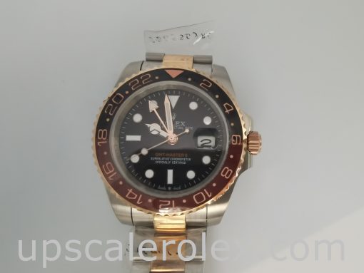 Rolex GMT-Master 126711 Mens 40mm Steel Automatic Black Dial Watch