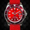 Rolex Submariner Men’s 116610Coke 40mm Red Dial Watch
