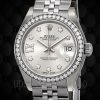 Rolex Datejust m279384rbr-0021 Ladies 28mm Diamond Bezel Automatic