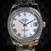 Rolex Pearlmaster Unisex 81339 36mm Silver-tone Mother of Pearl Dial