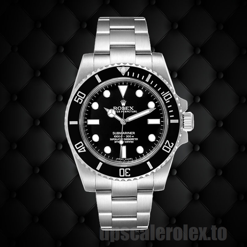 Rolex Submariner 40mm 114060-97200 Men's Silver-tone Watch - Who Makes ...